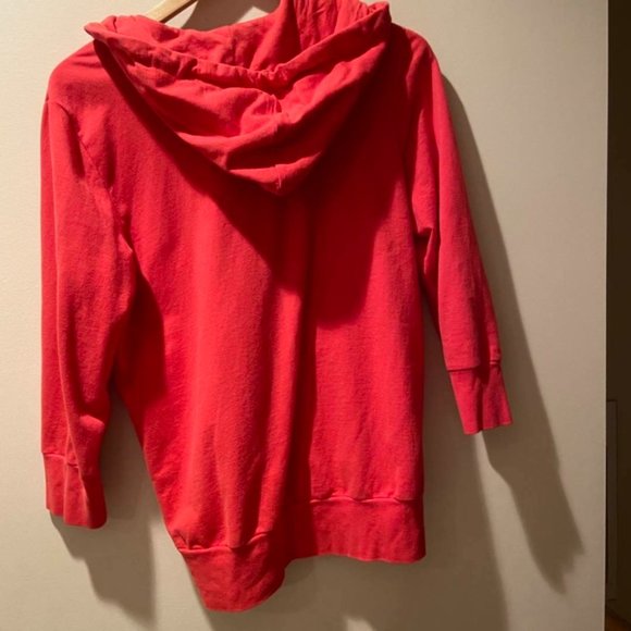FOREVER 21 BOYFRIEND ZIPPED HOODIE COMFY SPORTY - Picture 4 of 5